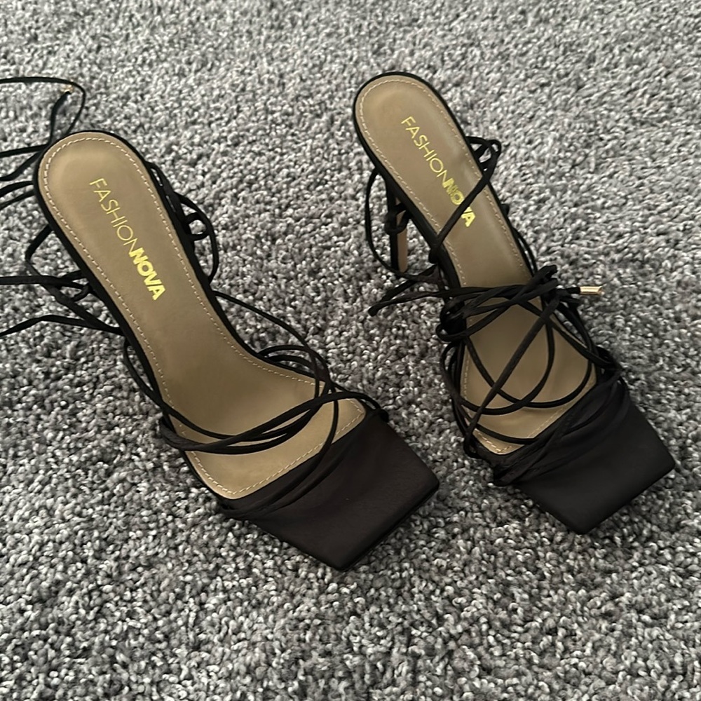 Fashion Nova Black Heels